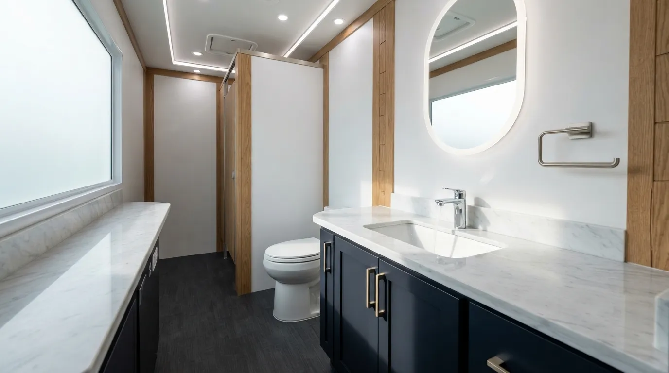 Portable toilet delivery crew serving Fremont, CA